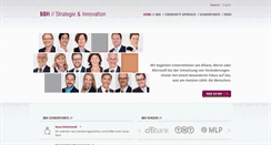 Desktop Screenshot of bbh-gmbh.de